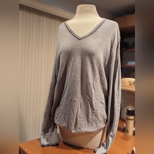 Banana Republic XL silk & cotton cashmere v neck sweater. Unisex